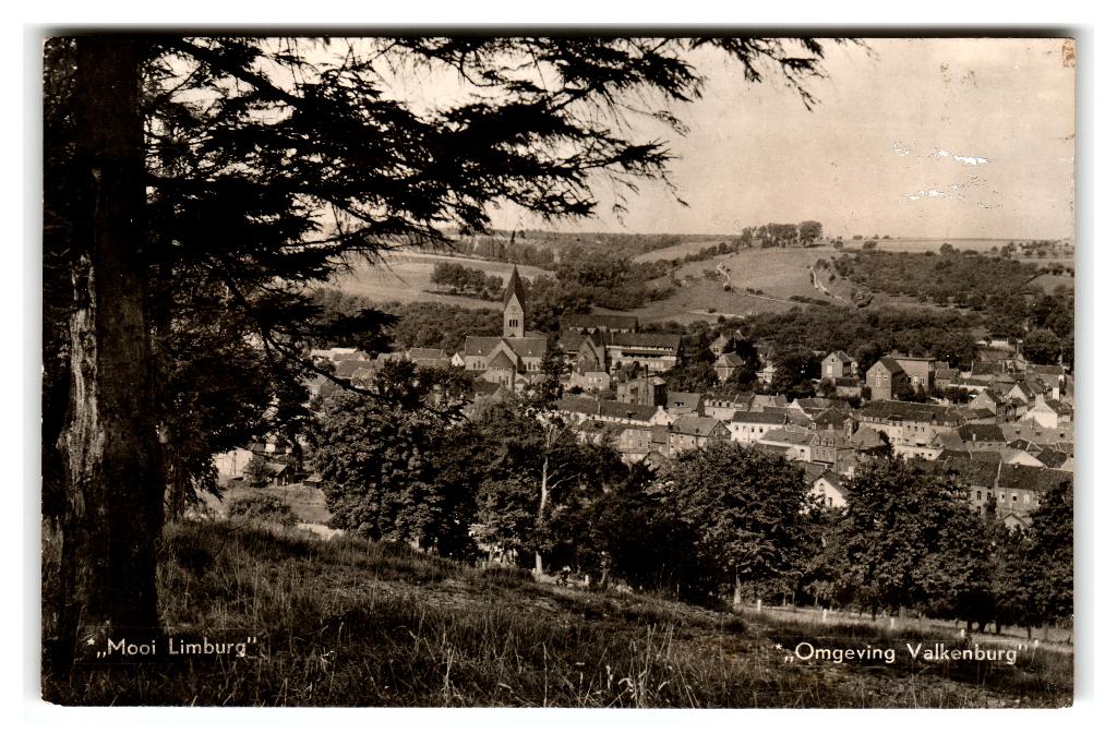 Valkenburg, "Mooi Limburg", Verzenden, 1940 tot 1960, Gelopen, Limburg