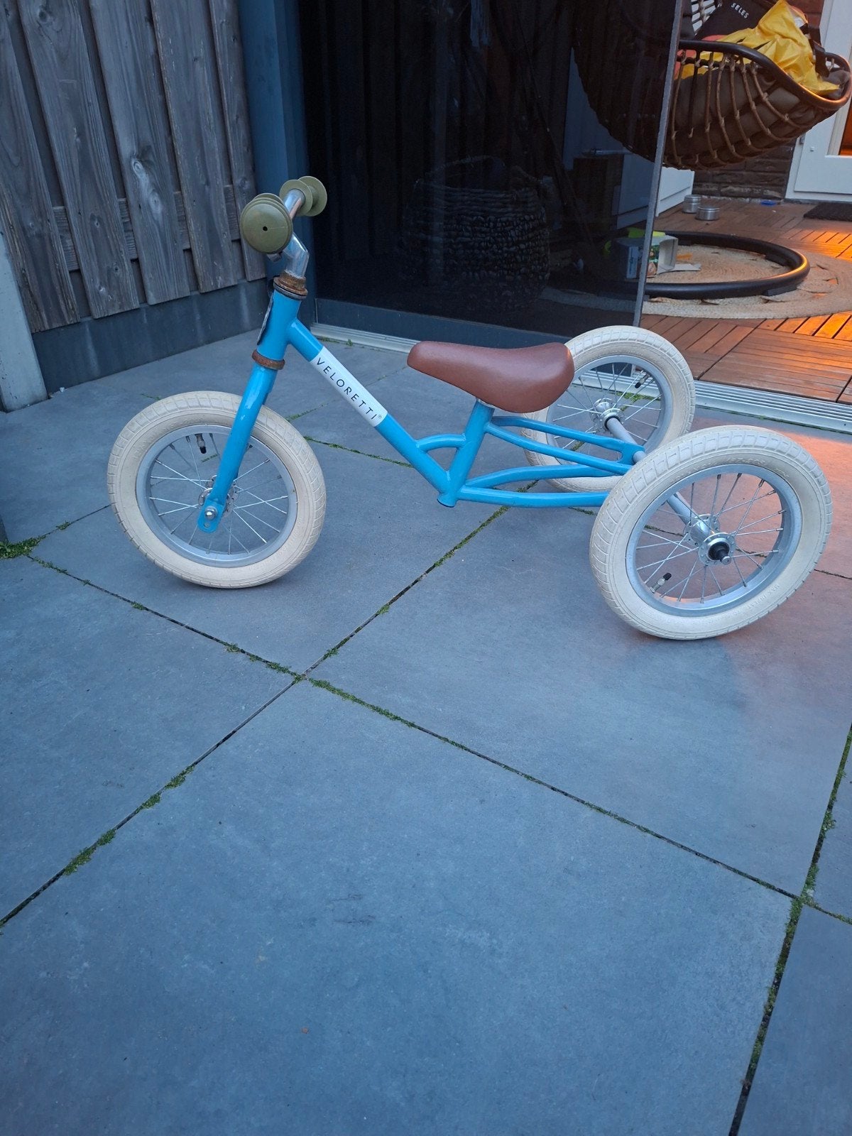 Veloretti (loop)fiets met zijwieltjes, Ophalen, Gebruikt, Loopfiets