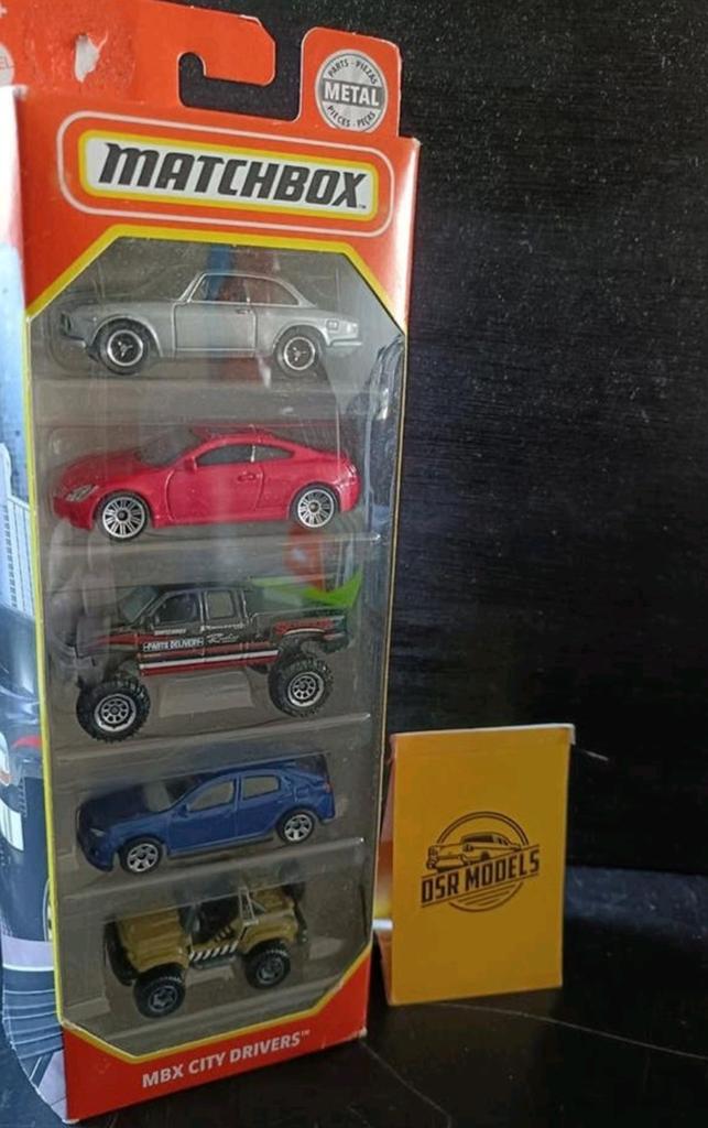 1:64 Matchbox city drivers, S, Auto, R, Nieuw