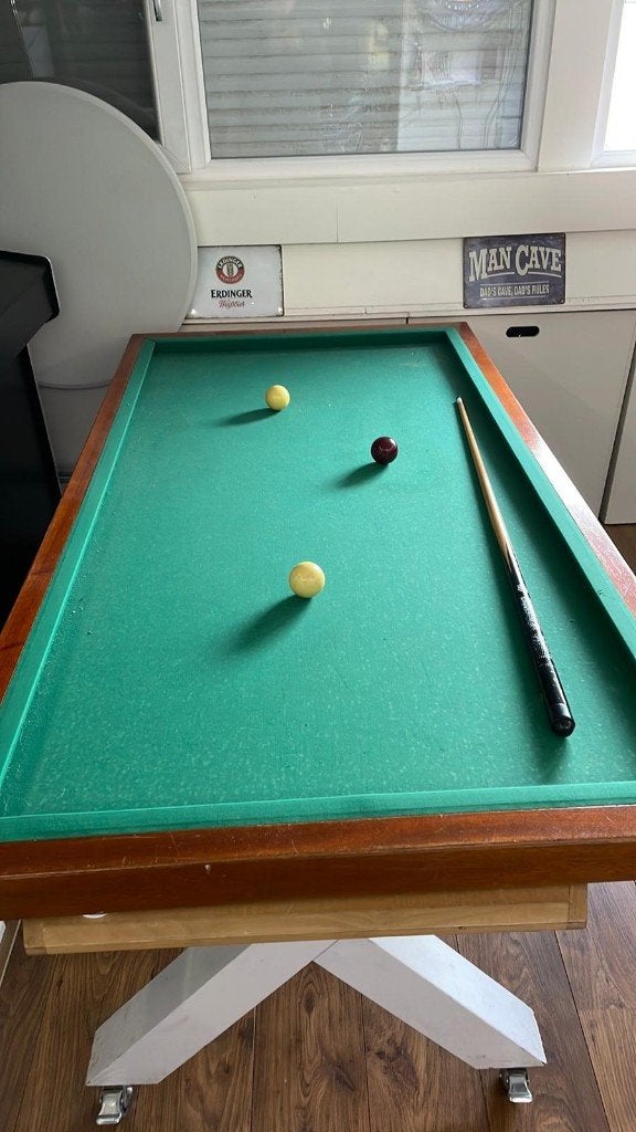 Biljarttafel Heemskerk 80 x 160 cm, Sport en Fitness, Ophalen, Gebruikt, Biljarttafel