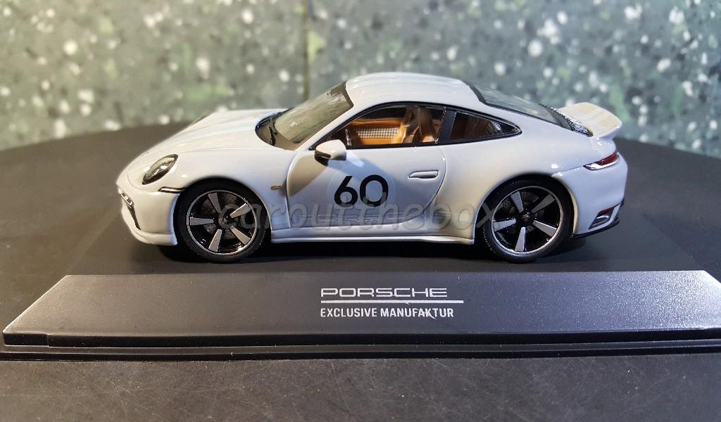 Porsche 911 Sport classic #60 grijs 1/43 Spark SP107, Verzenden, Nieuw, Auto, Overige merken