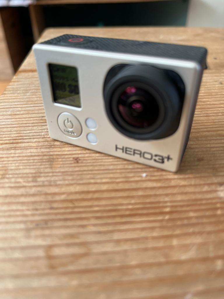 GoPro HERO3+ met accessoires en extra batterijen, Ophalen, Gebruikt, GoPro