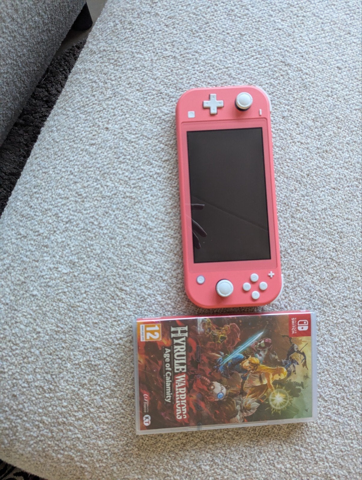 Nintendo Switch Lite + games, Spelcomputers en Games, Spelcomputers | Nintendo Switch Lite, Ophalen, Roze of Coral, Zo goed als nieuw