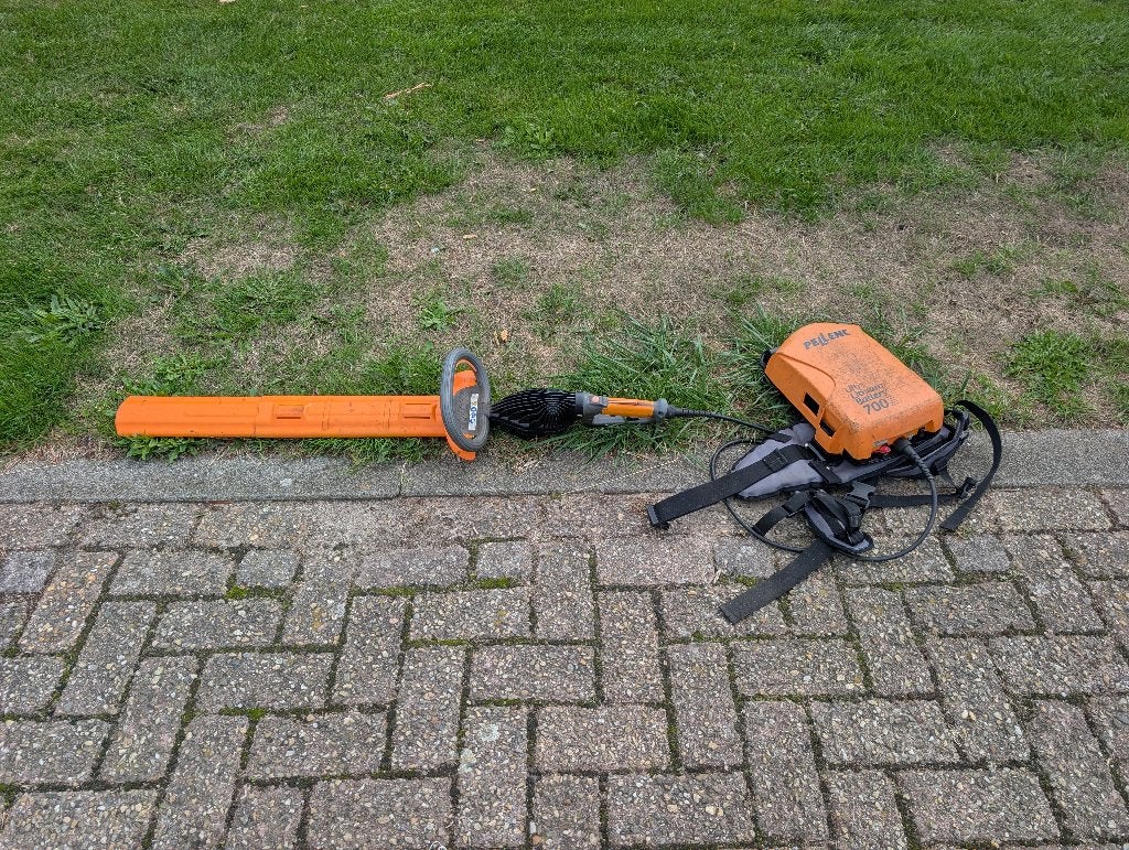 Pellenc heggenschaar met ULB700 accurugpack, Tuin en Terras, Ophalen, Gebruikt, Accu, Pellenc