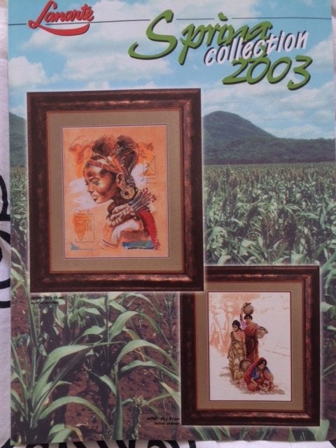 borduur folder Lanarte F 18 spring collection 2003, Ophalen of Verzenden, Zo goed als nieuw, Handborduren, Overige typen