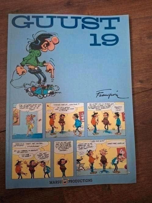 Guust stripboek nummer 19

Verzendkosten zijn voor de koper, Eén stripboek, Ophalen of Verzenden, Gelezen, Franquin