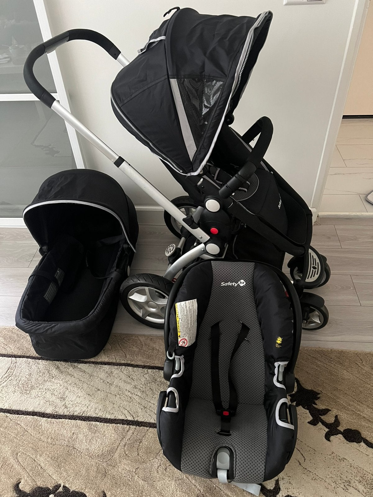 Kinderwagen 3 in 1, Kinderen en Baby's, Kinderwagens en Combinaties, Ophalen, Zo goed als nieuw, Overige merken