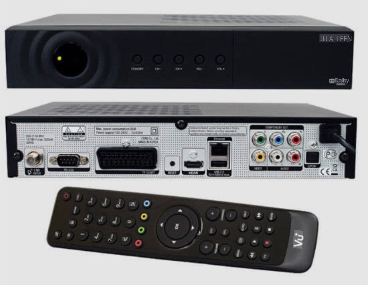 VU+ Solo  Satellietontvanger met Afstandsbedie, Ophalen, Gebruikt, Decoder