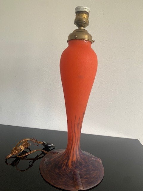 art deco glzen lamenvoet, Antiek en Kunst, Ophalen of Verzenden