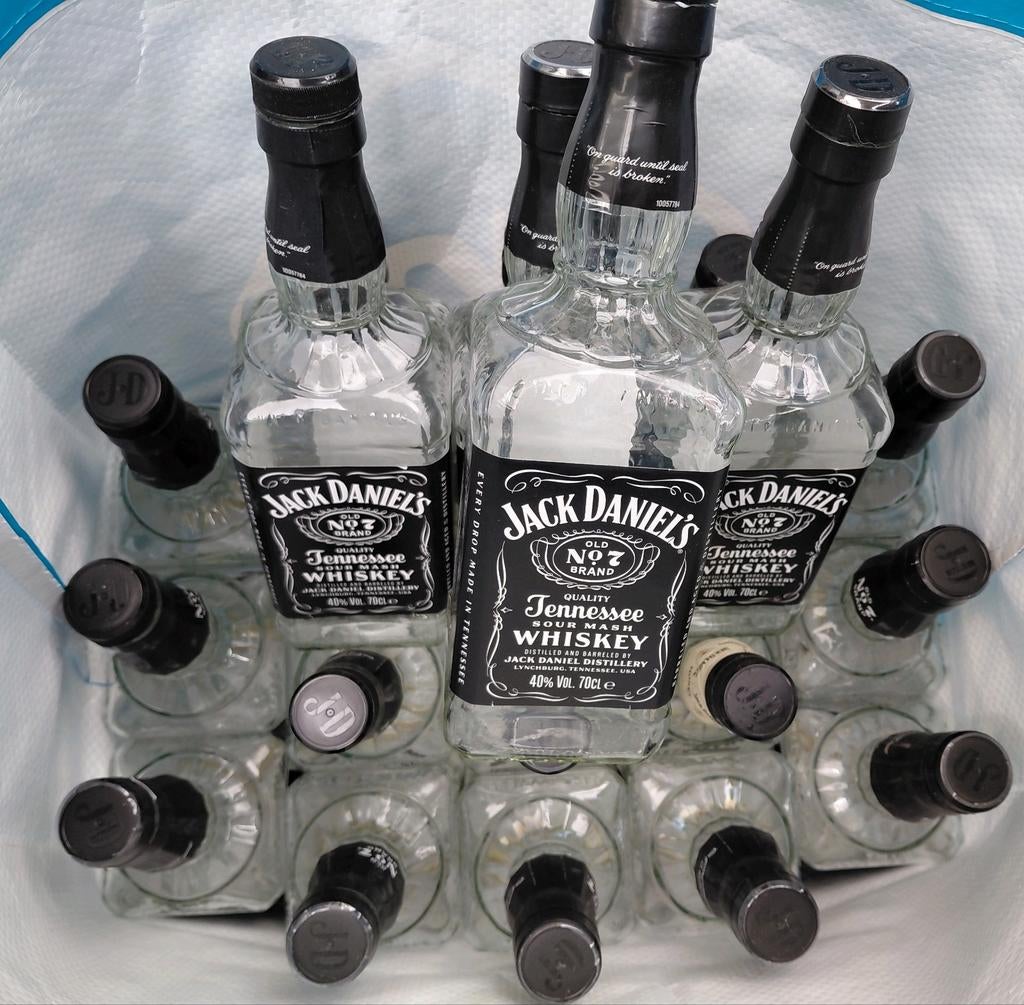 JACK DANIEL'S  20  X  leeg, Ophalen, Verpakking