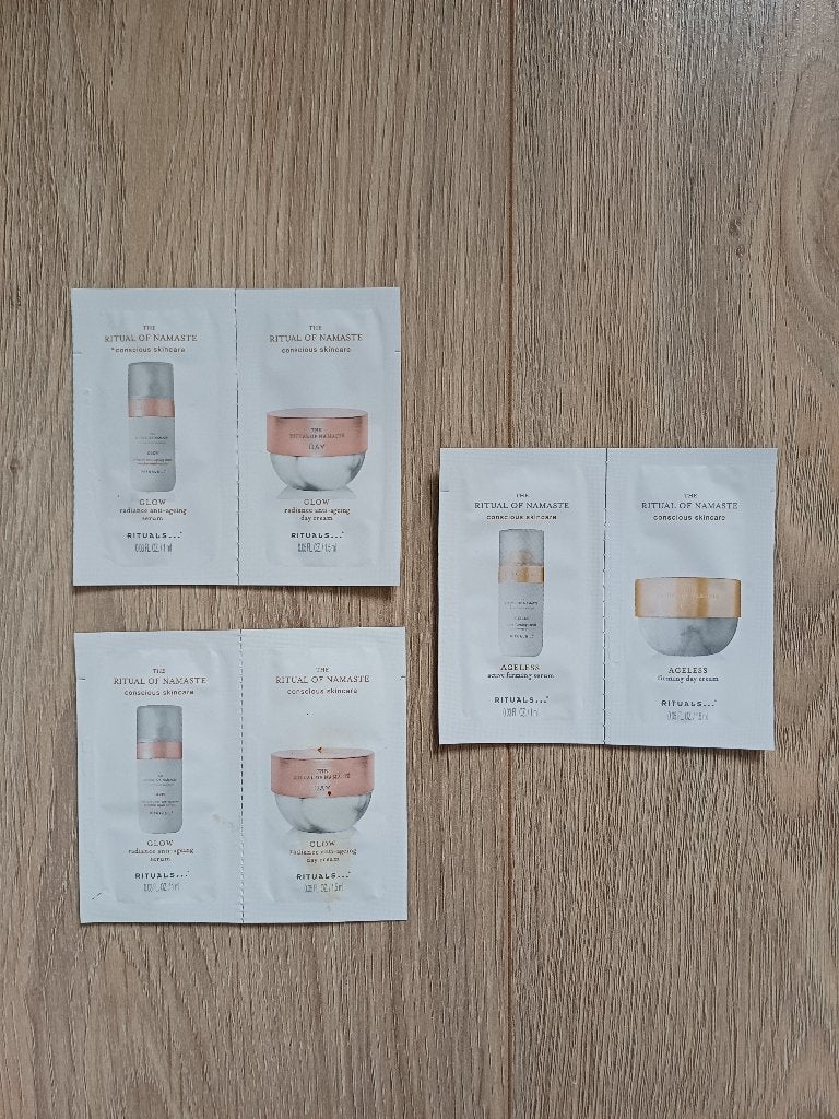 Rituals proefjes, the ritual of Namaste dagcrème/serum, 6x, Ophalen of Verzenden, Nieuw, Gehele gezicht, Verzorging