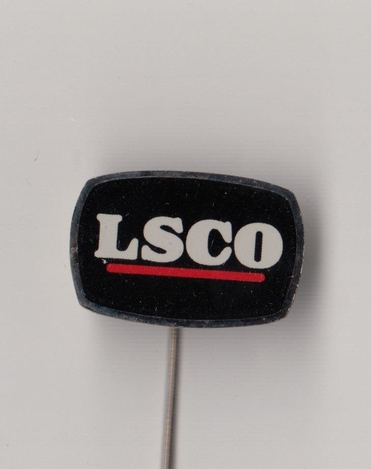 LSCO speldje, Gebruikt, Niet vindbaar, Niet vindbaar, Speldje of Pin