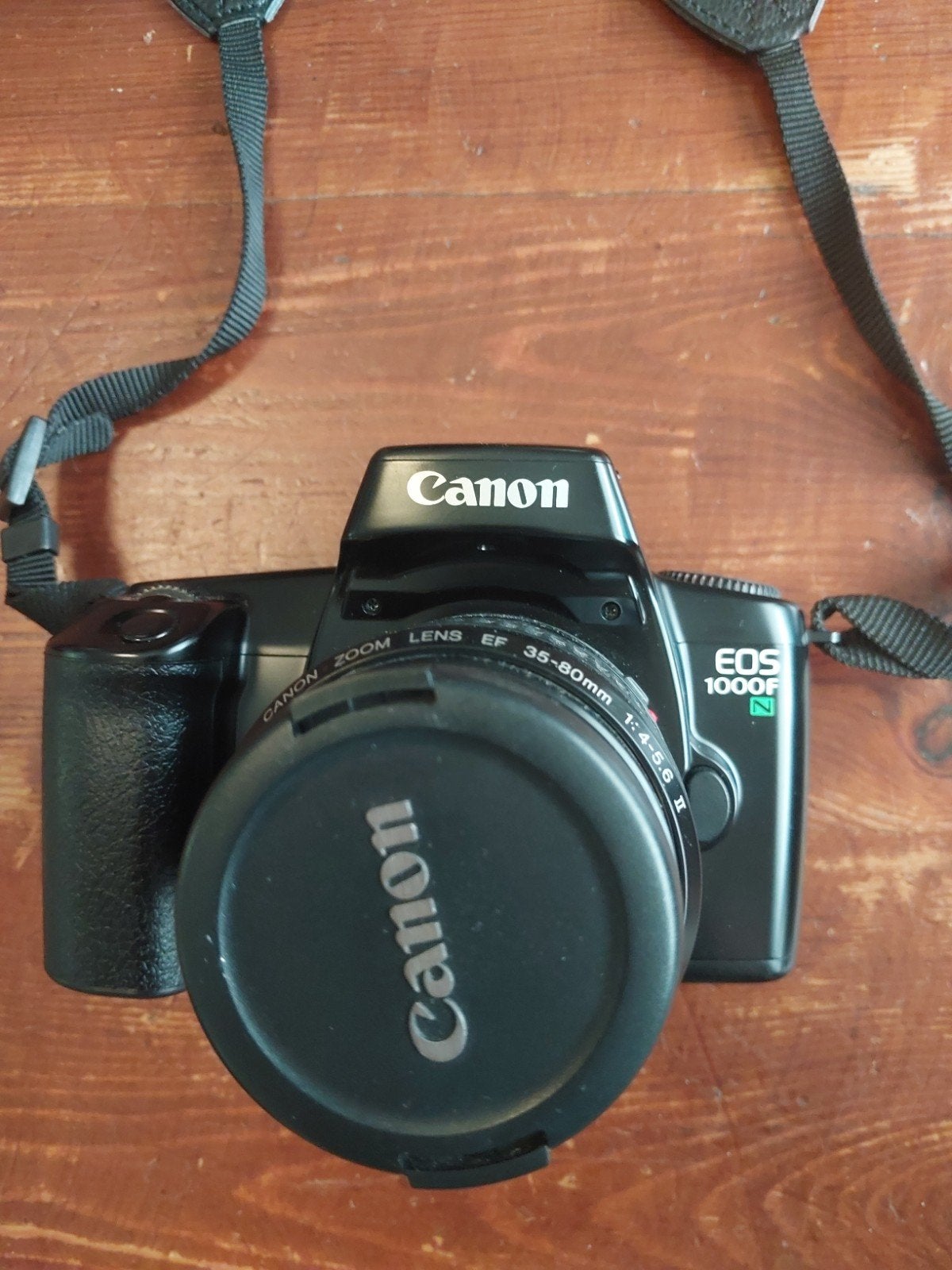 Canon EOS 1000F Spiegelreflexcamera met 35-80mm lens, Ophalen of Verzenden, Gebruikt, Spiegelreflex, Canon