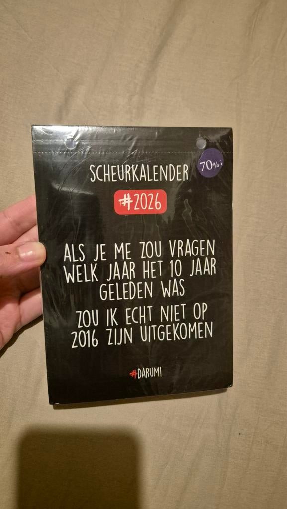 Scheur kalender, Ophalen of Verzenden, Maandkalender