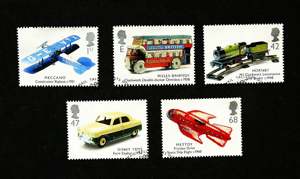 UK / Engeland 2003 Klassiek Speelgoed, Verzenden, Gestempeld