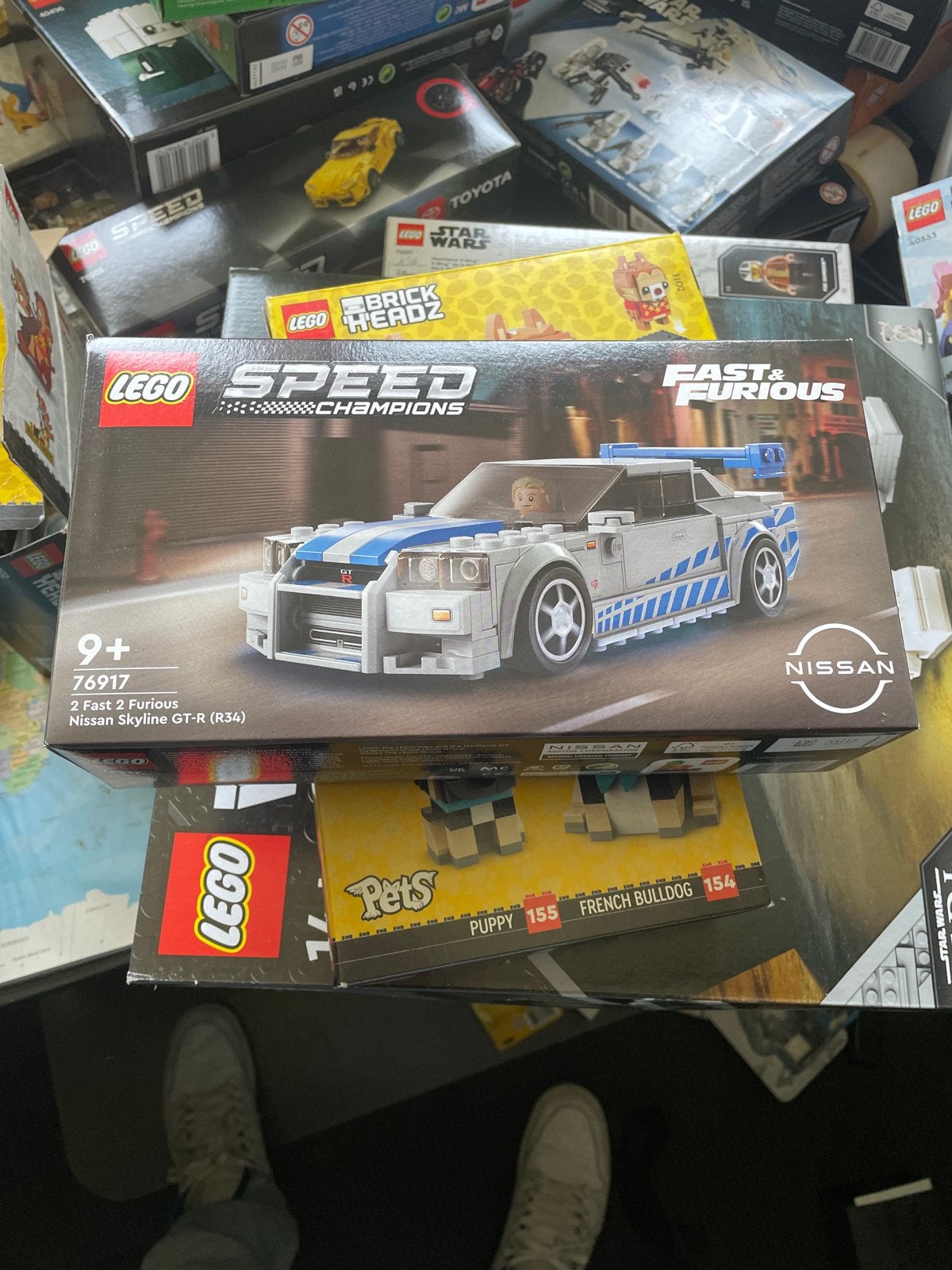 LEGO Speed Champions Nissan Skyline GT-R (R34) 76917, Ophalen of Verzenden, Nieuw, Overige merken