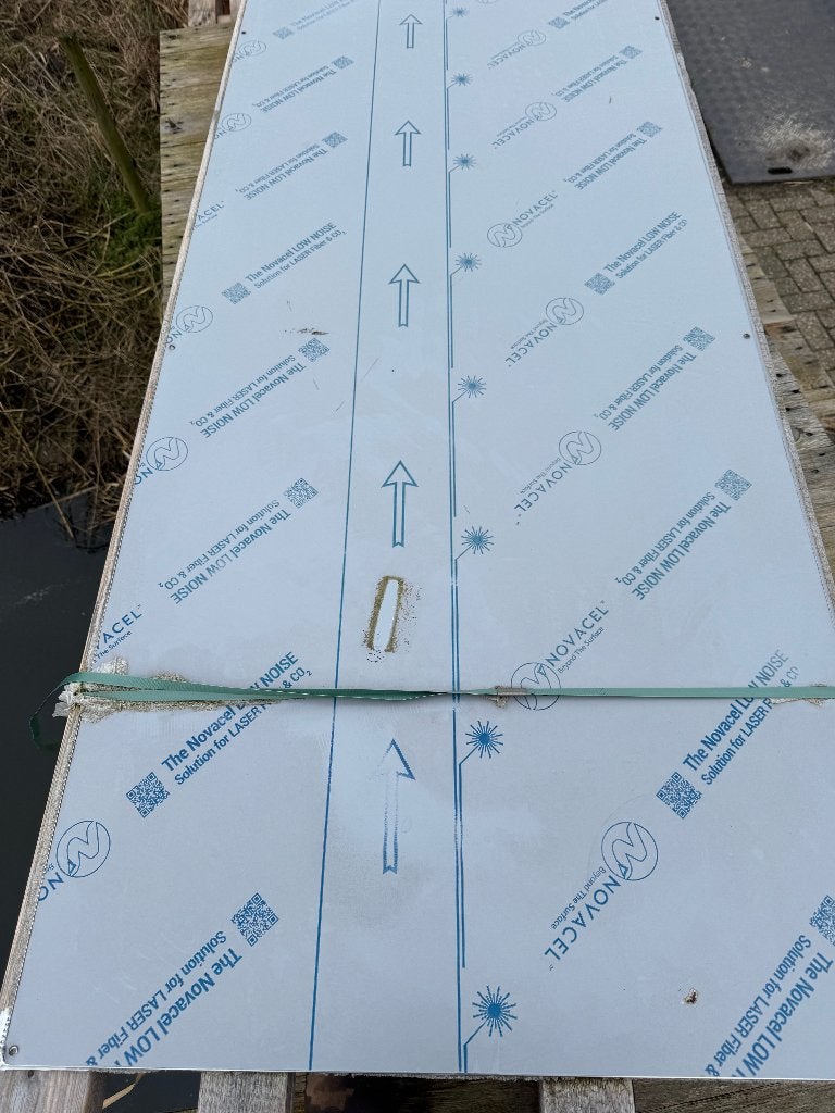RVS spiegelplaatb(RVS 304 gepolijst), Ophalen, Nieuw, 125 cm of meer, Minder dan 100 cm