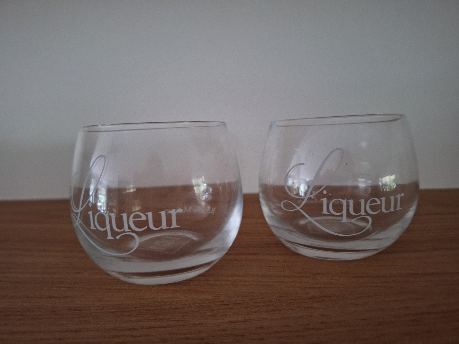 Riviera Maison Liqueur Glaasjes - Set van 2, Ophalen, Zo goed als nieuw, Riviera Maison, Glas