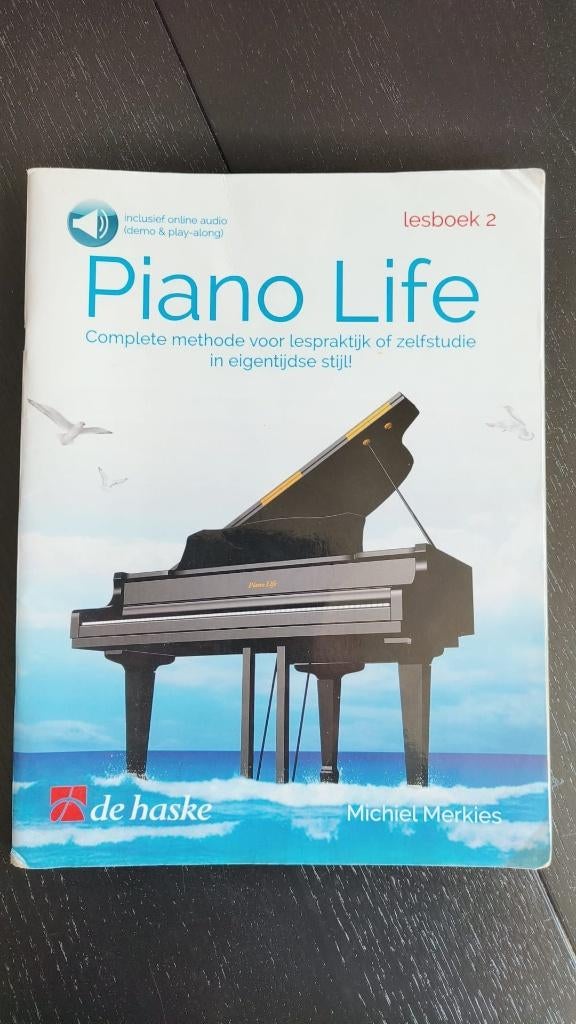 Piano Life lesboek 2, Gebruikt, Overige genres, Les of Cursus, Ophalen of Verzenden