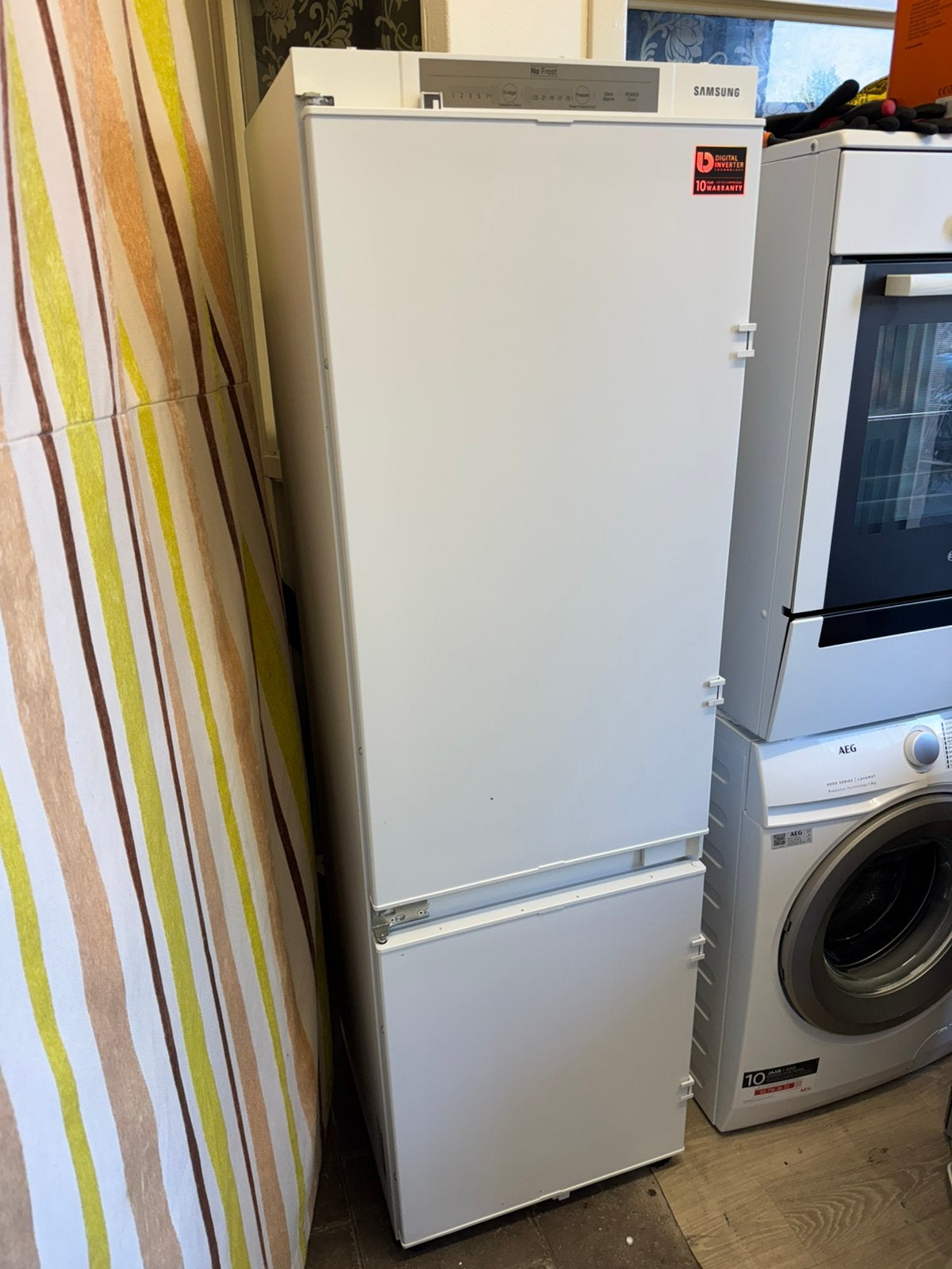 NoFrost Inbouw Koelkast | Samsing | 178cm | Werkt Super, Ophalen, Gebruikt, 50 tot 100 cm, 150 tot 200 cm