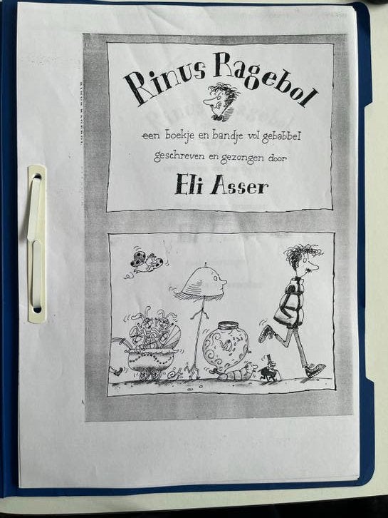 Rinus Ragebol: Een boekje en bandje vol gebabbel, Ophalen of Verzenden, Gelezen, Fictie algemeen