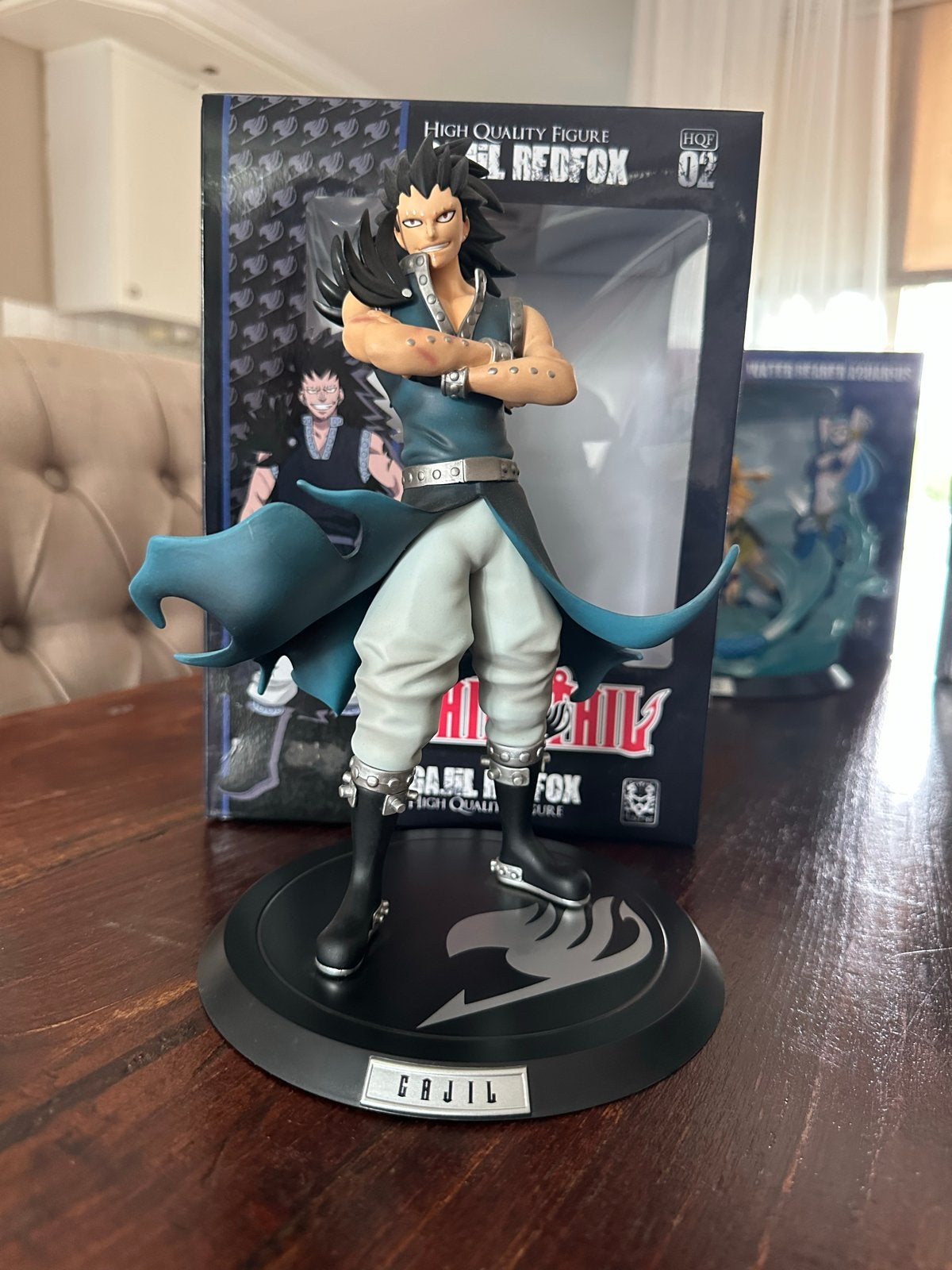 HQF Tsume Gajeel Redfox Fairy Tail Figuur - Zo goed als nieu, Verzamelen, Ophalen of Verzenden, Zo goed als nieuw