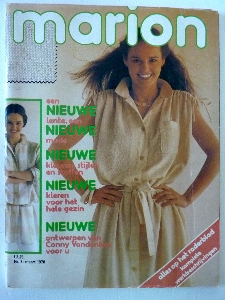 3 x Marion - uit 1978 nr s: maart - mei en augustus, Verzenden, Zo goed als nieuw, Vrouw, Marion
