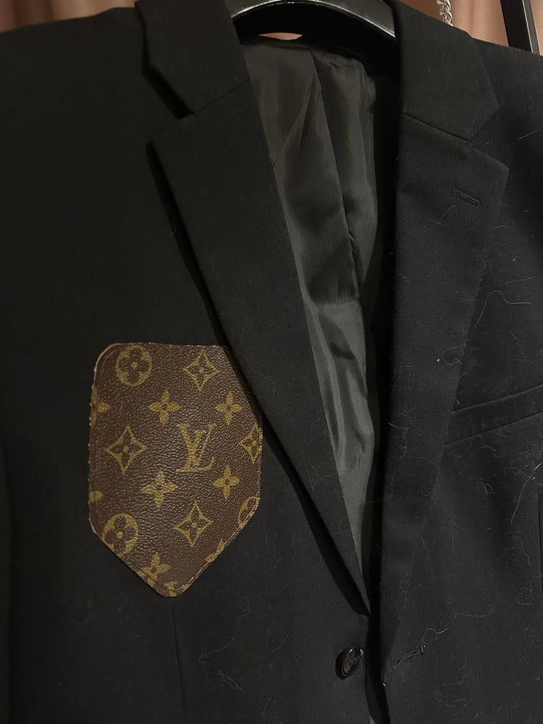 Unieke H&M Blazer met designer accent - Maat 44/46, Zwart, Maat 42/44 (L), Ophalen of Verzenden, Jasje