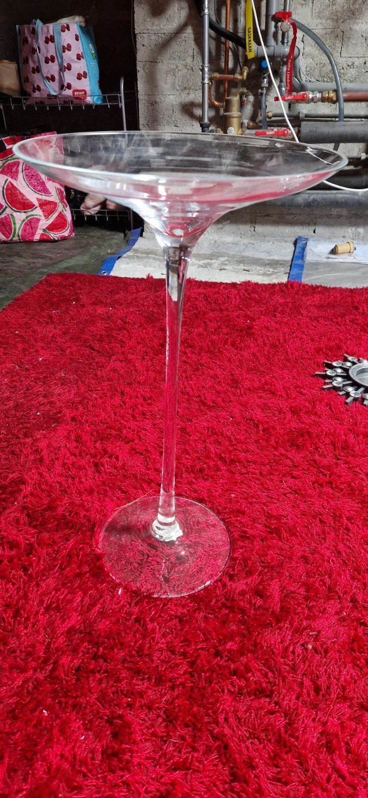 Groot / glas, Ophalen