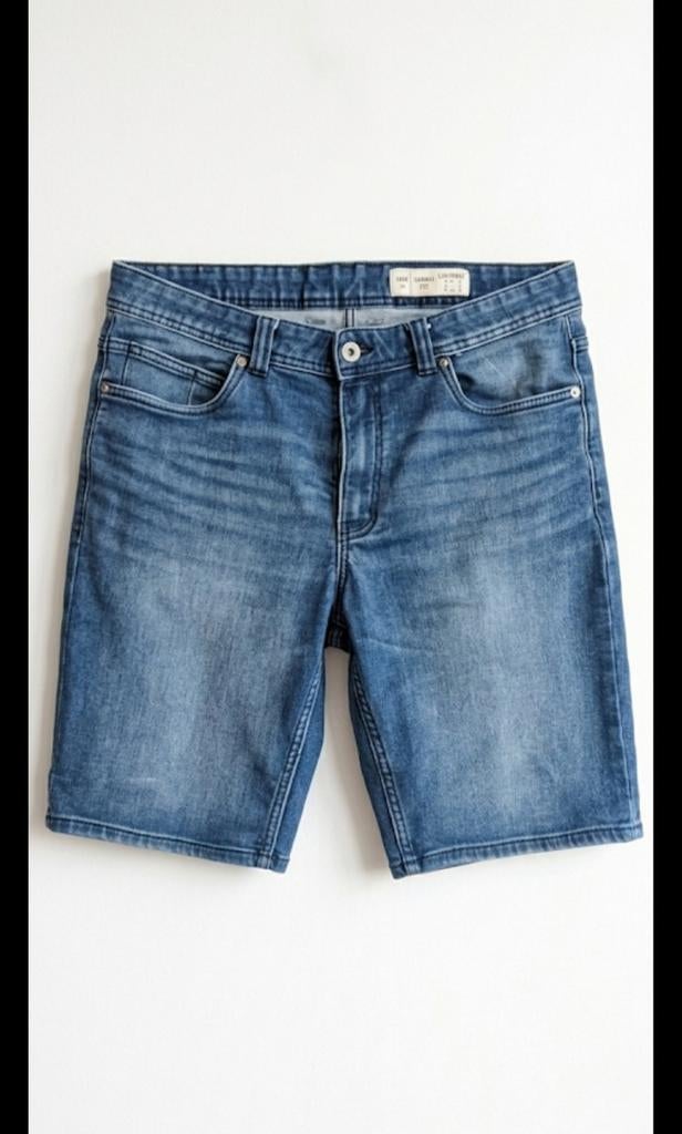 LIVERGY spijkerbroek shorts maat 54, W36 - W38 (confectie 52/54), Blauw, Ophalen of Verzenden, Gedragen