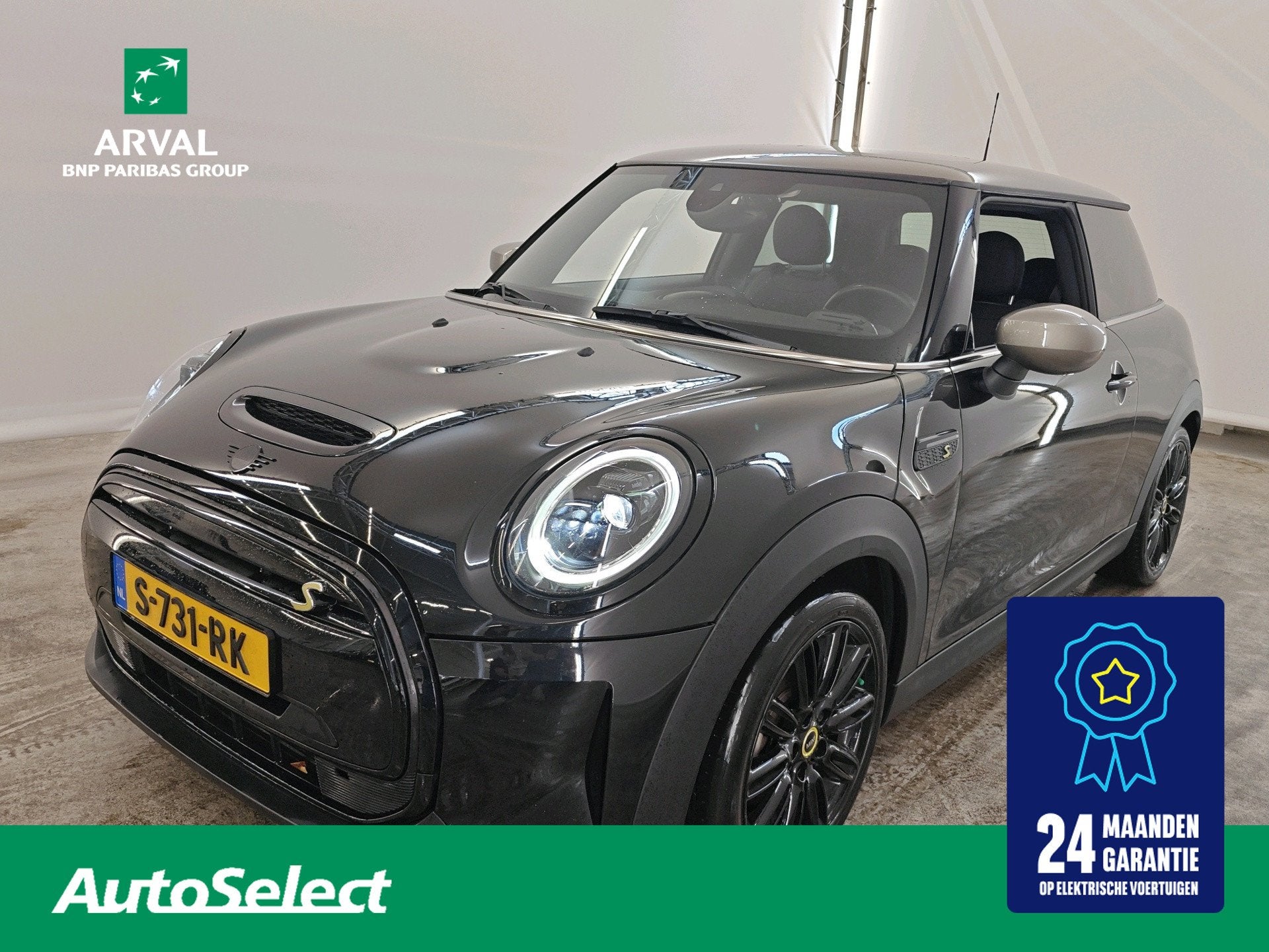 Mini Electric Cooper 33 kWh 184pk Yours | SOH 98% | Leder |, Auto's, 4 stoelen, 24 maanden, 184 pk, Automatische klimaatregeling