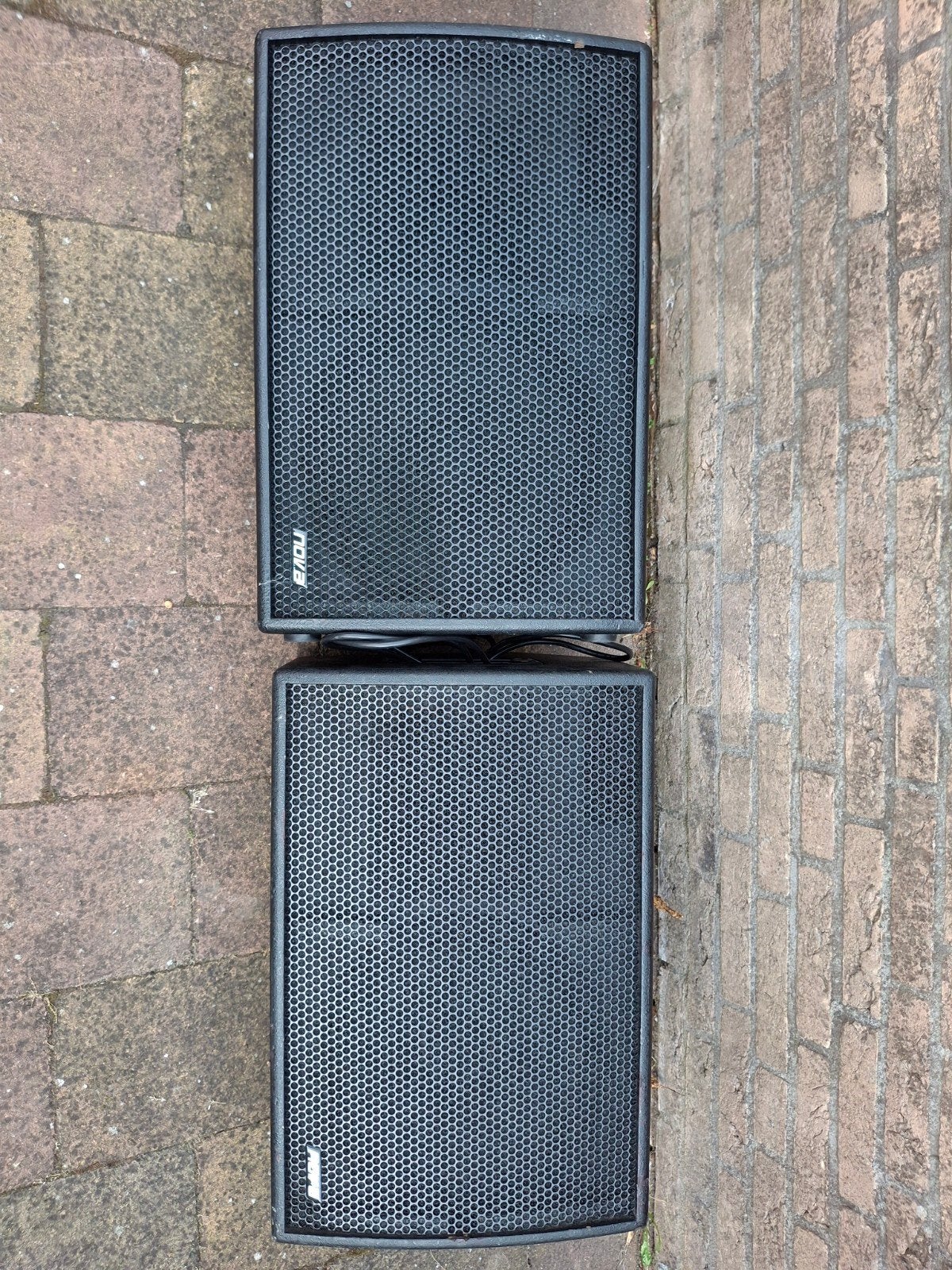 Te Koop 1x monitorset Nova MF1210, Audio, Tv en Foto, Luidsprekers, Ophalen, 150 watt of meer, Speakerset, Overige merken