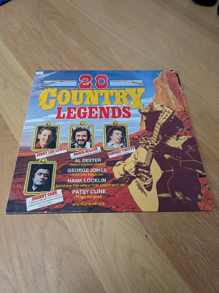 20 Country Legends - Various, Ophalen of Verzenden, Gebruikt, 12 inch