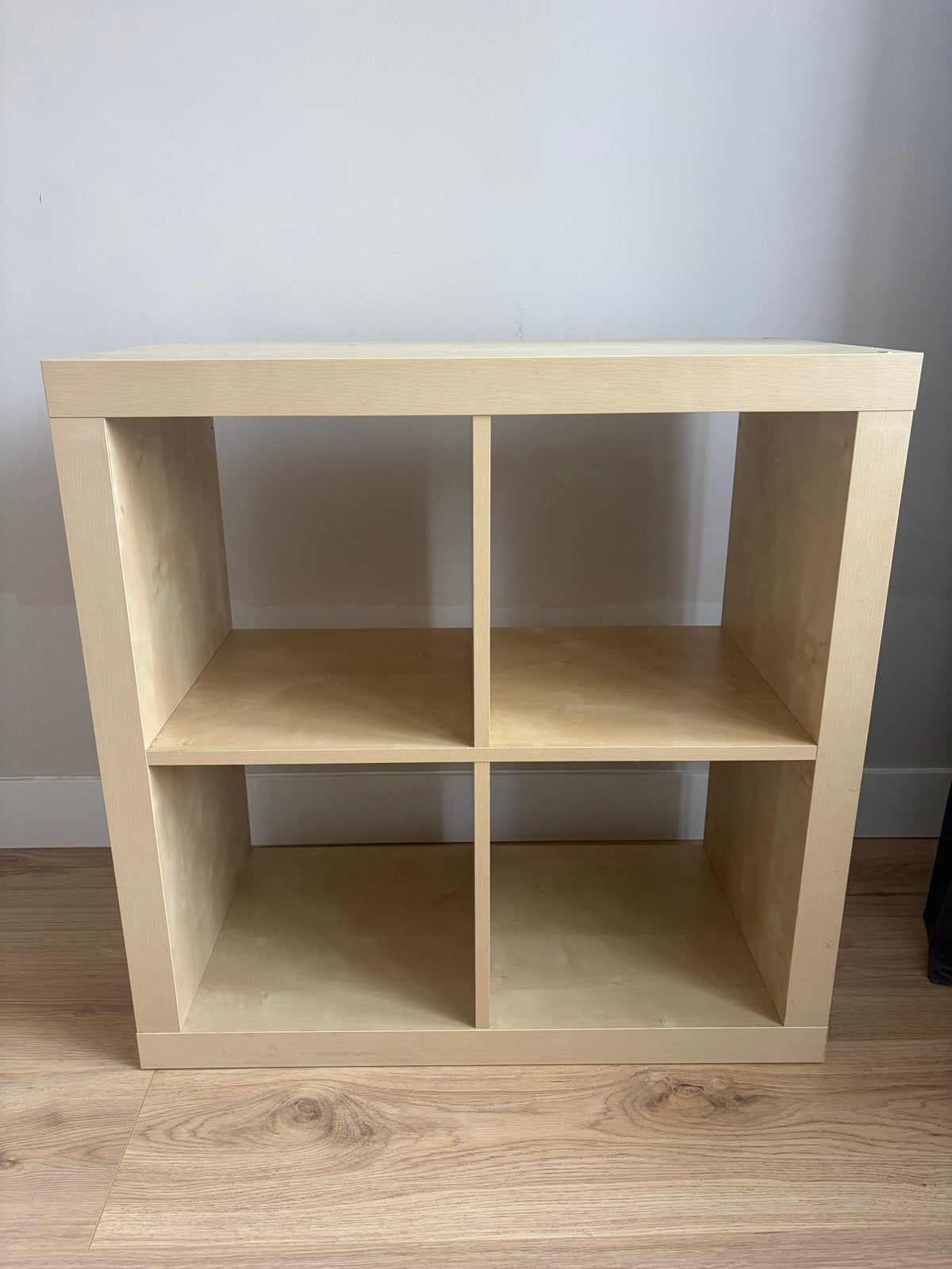 IKEA Kallax kast 2x2 vakken, licht hout, Ophalen, Gebruikt