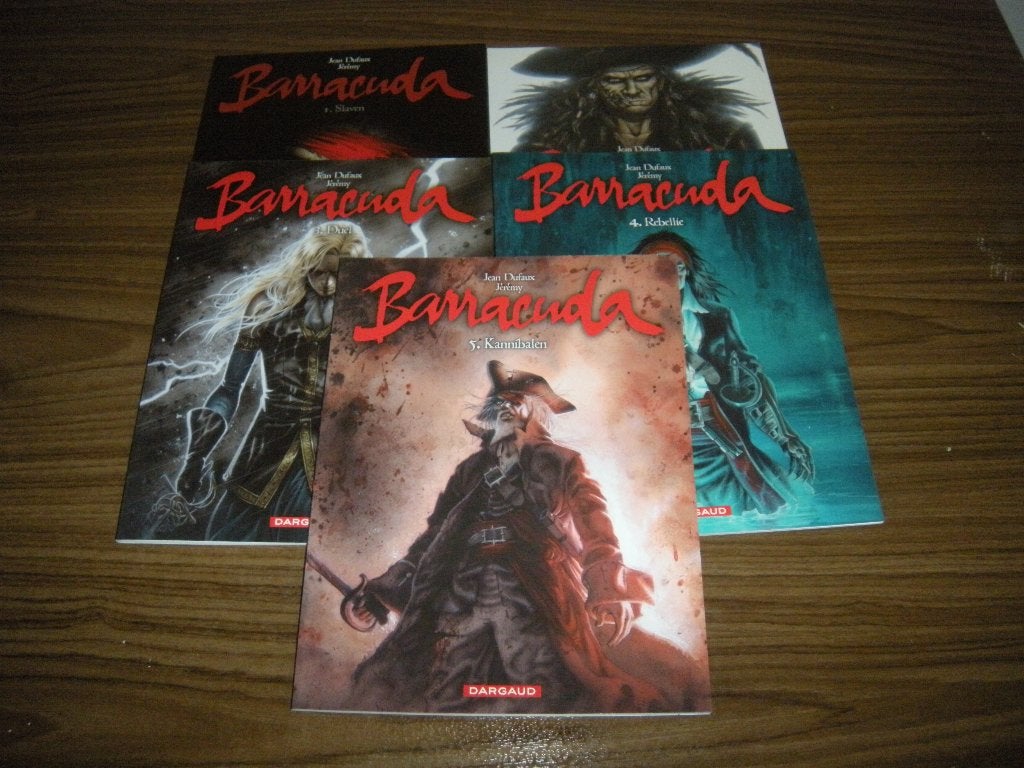 Barracuda 5 delen SC, Meerdere stripboeken, Ophalen of Verzenden, Zo goed als nieuw