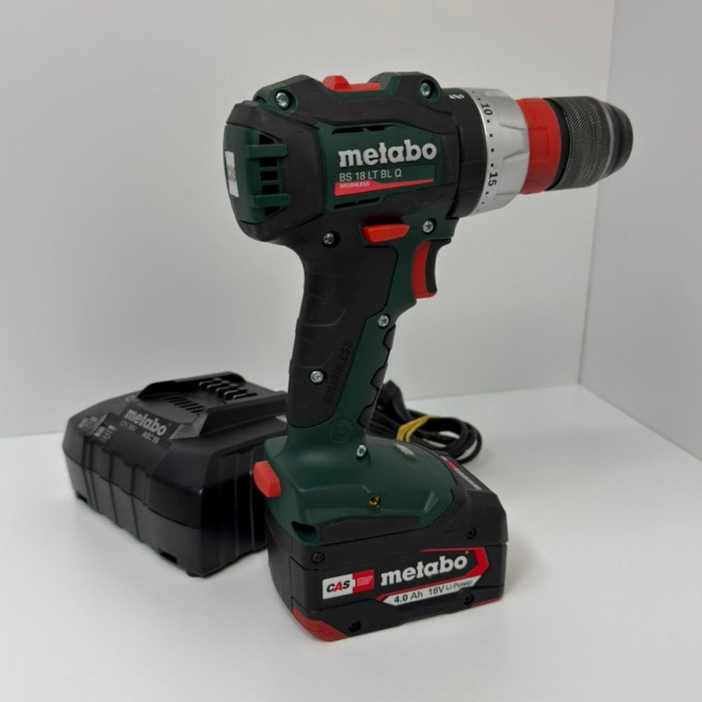 Metabo BS 18 LT BL Quick 18v 4.0ah + lader | nette staat, Metabo, Zo goed als nieuw, Support@metabo.com, Metabo Corporation, Metabo-Werke GmbH, 
72622 NÃ¼rtingen
Germany