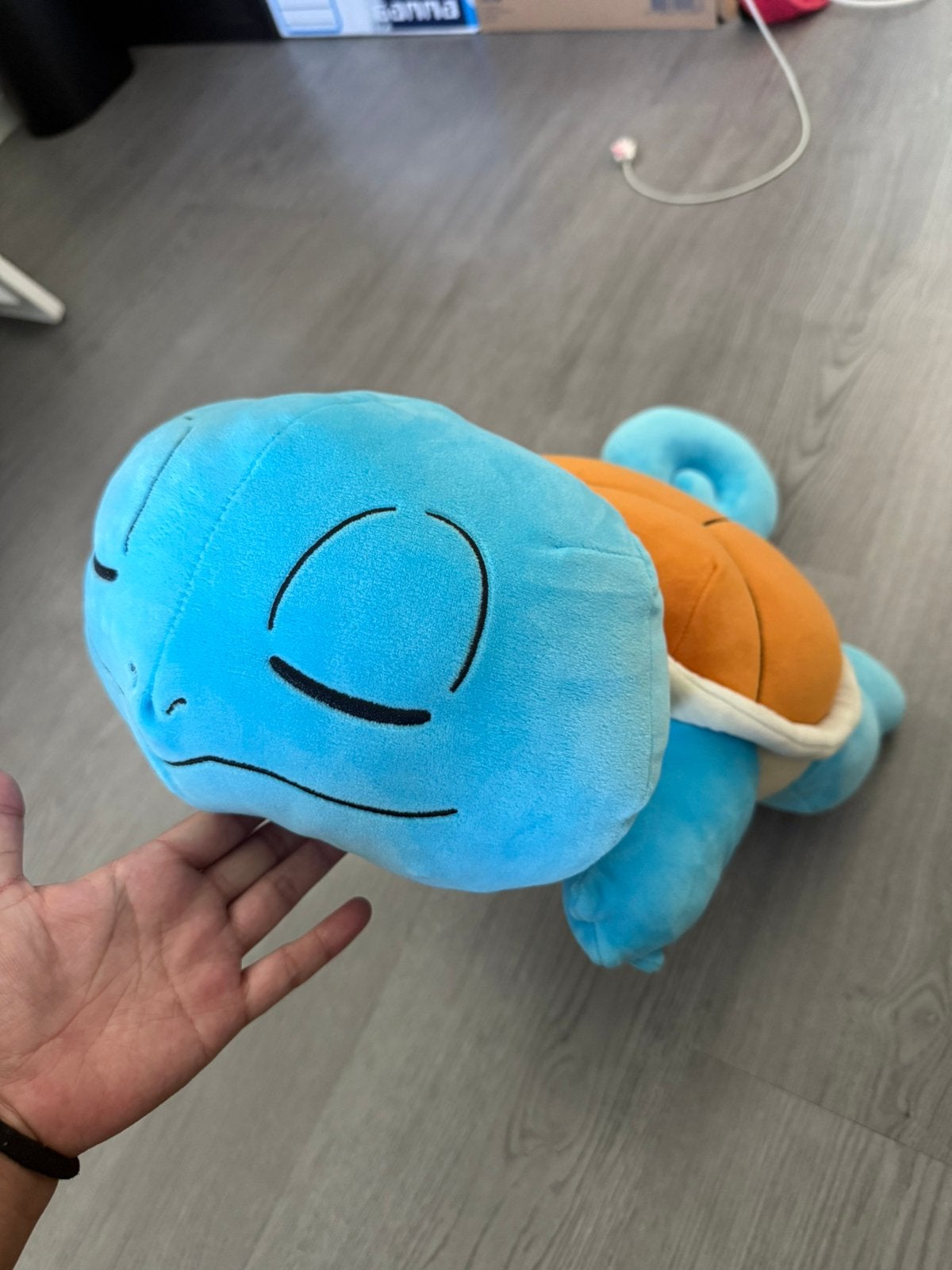 Squirtle Knuffel 45cm - Pokémon Pluche, Ophalen, Overige typen, Blauw, Zo goed als nieuw