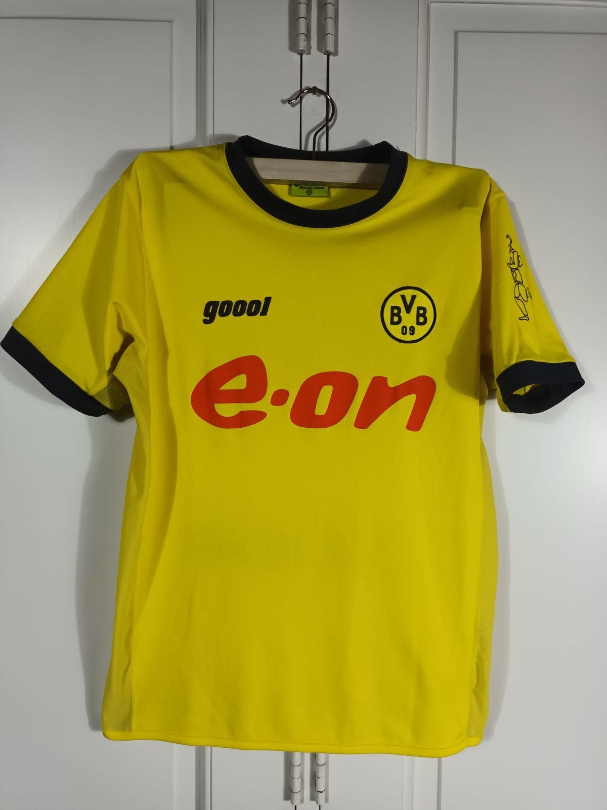 Origineel vintage europees shirt bvb - 2003/04, Maat XS of kleiner, Ophalen of Verzenden, Nieuw, Shirt