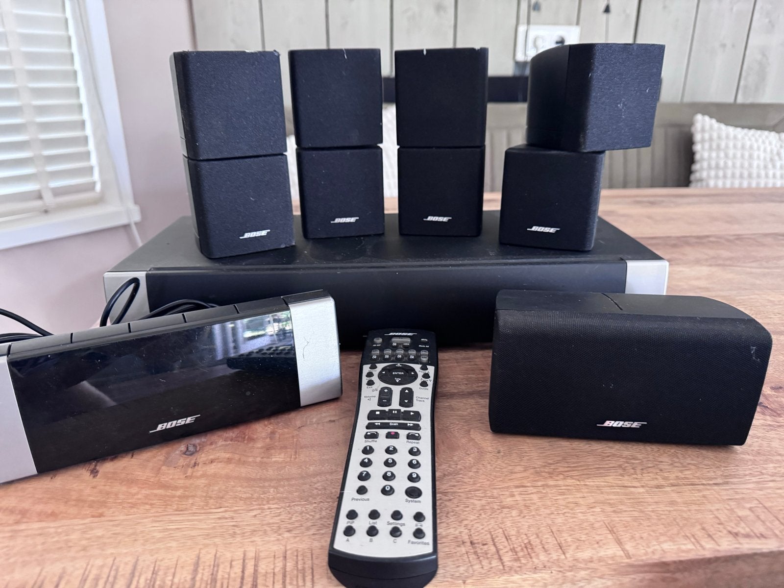 Bose Lifestyle V20 Home Entertainment System, Gebruikt, 70 watt of meer, 5.1-systeem, Overige spelers