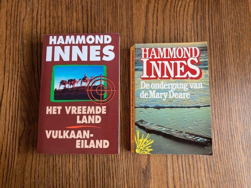 2 boeken van Hammond Innes, Boeken, Ophalen of Verzenden, Gelezen, Hammond Innes