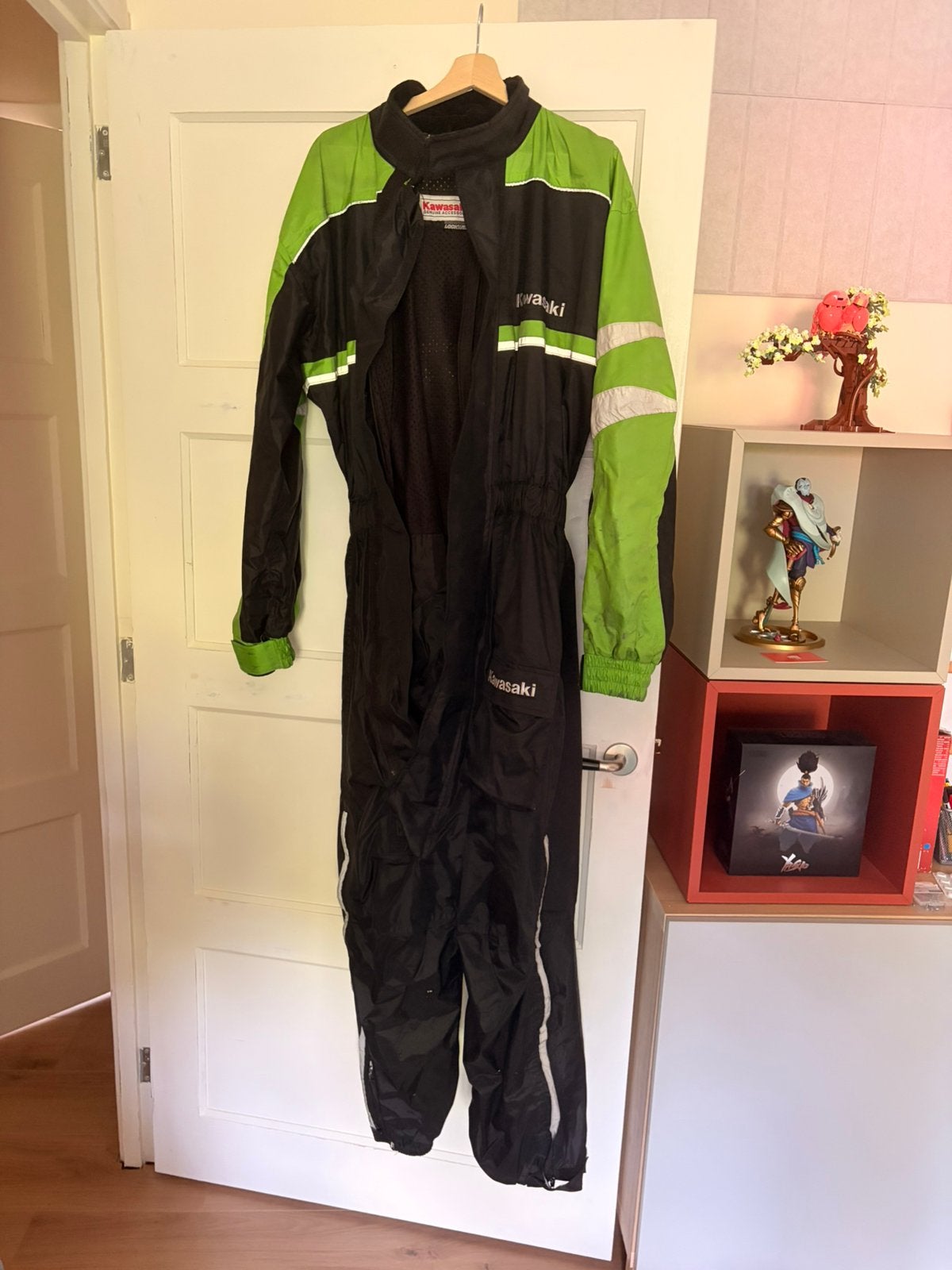 Kawasaki regenpak, Ophalen, Gebruikt, Regenpak, Heren