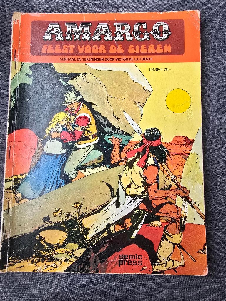 Amargo, Eén stripboek, Ophalen of Verzenden, Gelezen