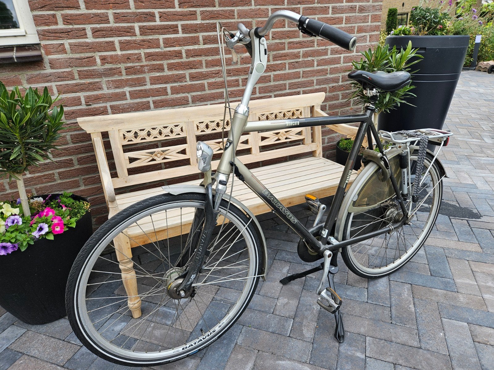 Herenfiets Batavus framemaat 65 cm, 65 cm of meer, Ophalen, Gebruikt, Batavus