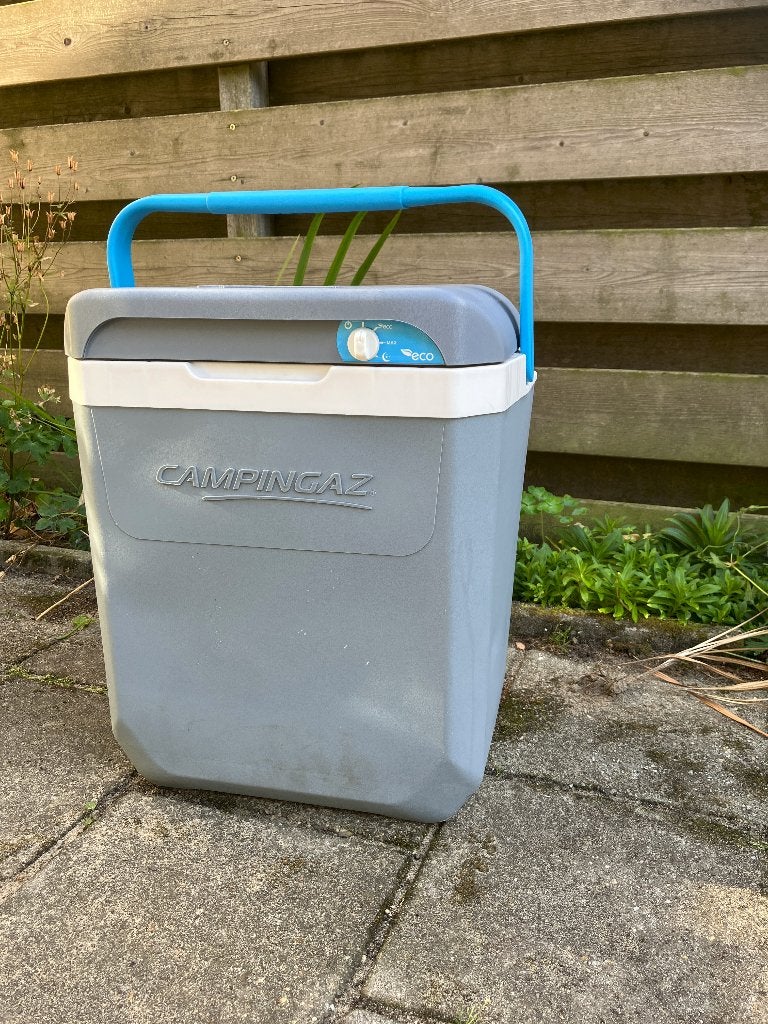 Campingaz Powerbox Plus elektrische koelbox 28 liter, Ophalen, Gebruikt, Koelbox, Elektrisch