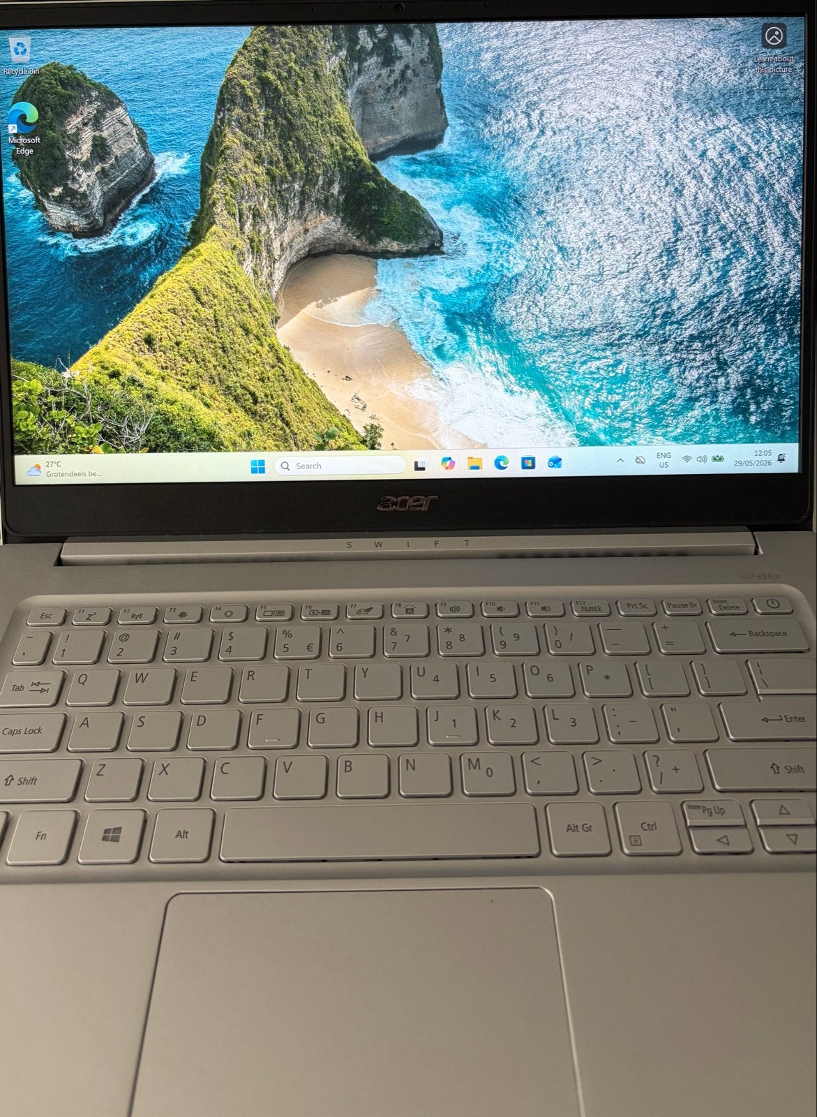 Acer Swift 3, Computers en Software, Windows Laptops, Qwerty, 8 GB, 14 inch, Ophalen of Verzenden