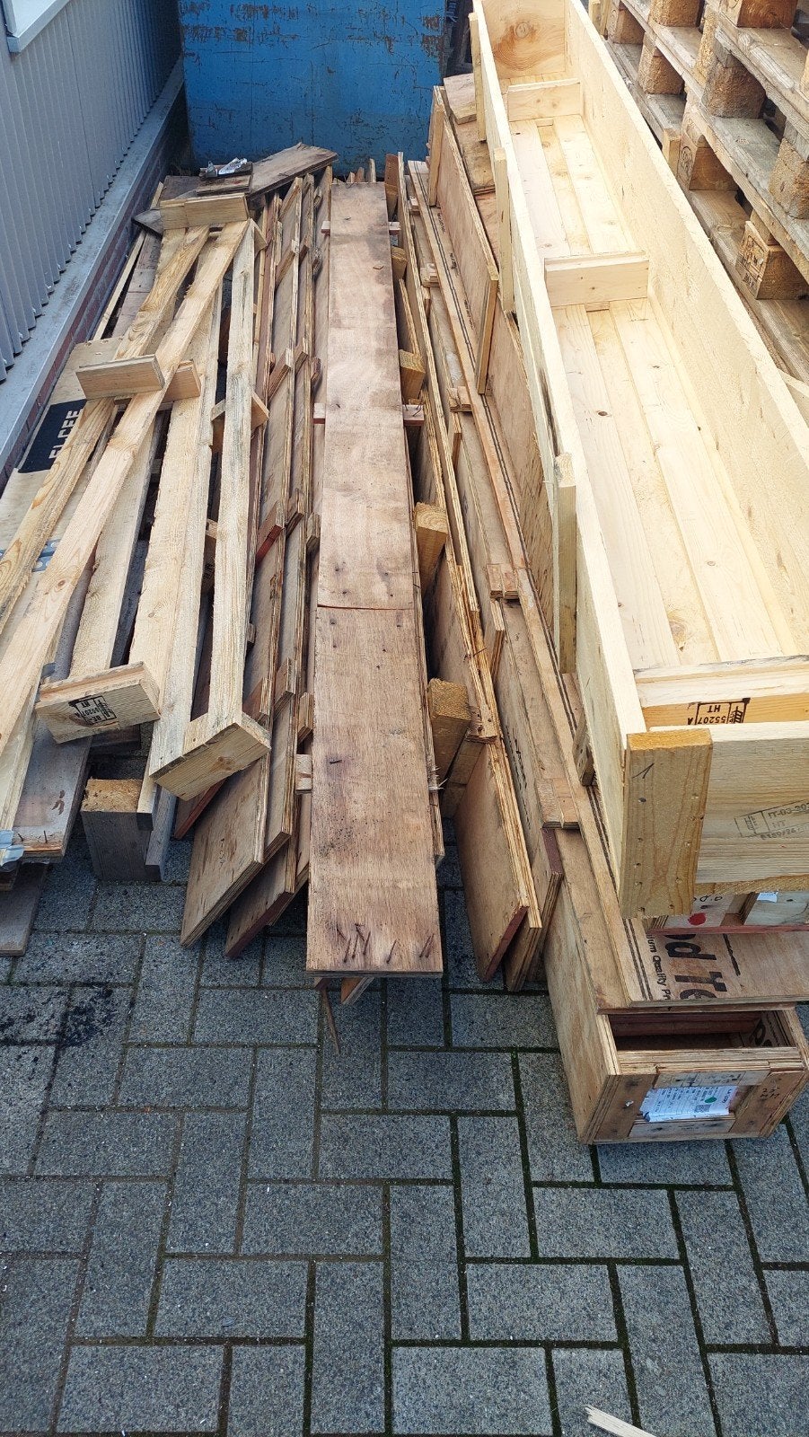 Gratis stook hout, Doe-het-zelf en Verbouw, Hout en Planken, Ophalen, Gebruikt, Balk, Overige houtsoorten