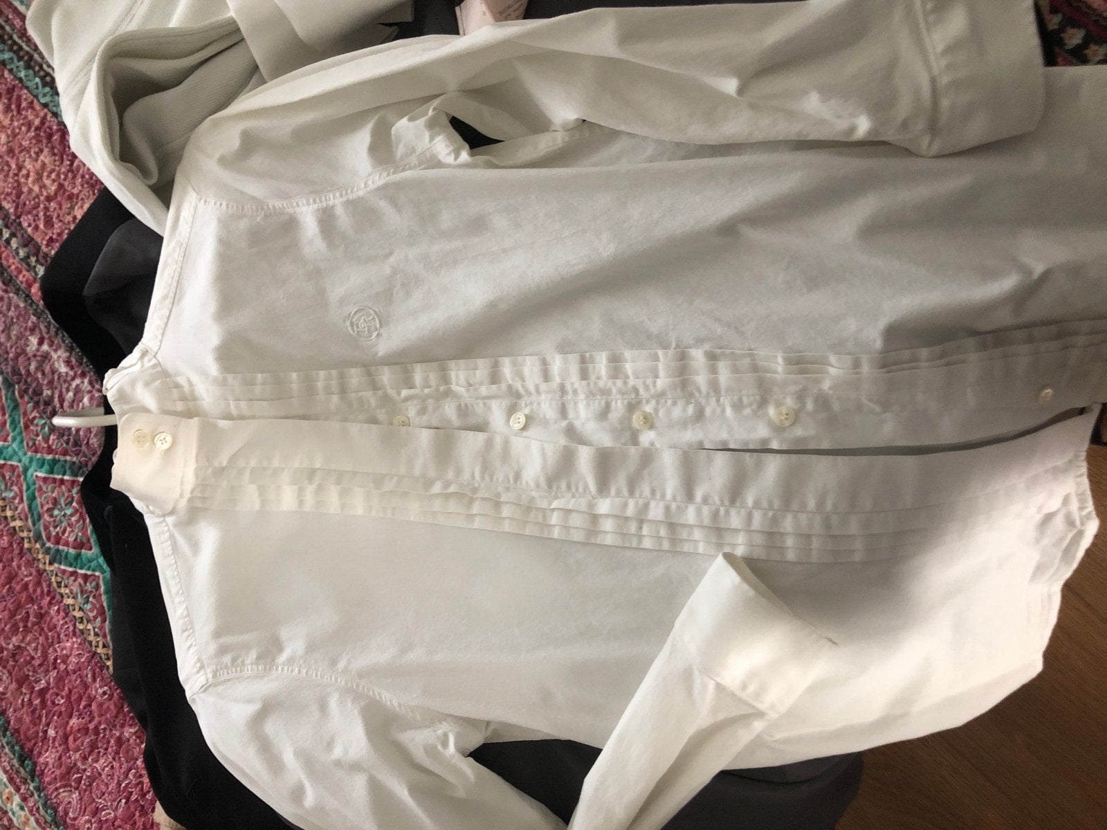 BR Riding Sportswear wedstrijdblouse S en plastron S, Dieren en Toebehoren, Paardrijkleding, Ophalen of Verzenden, Zo goed als nieuw