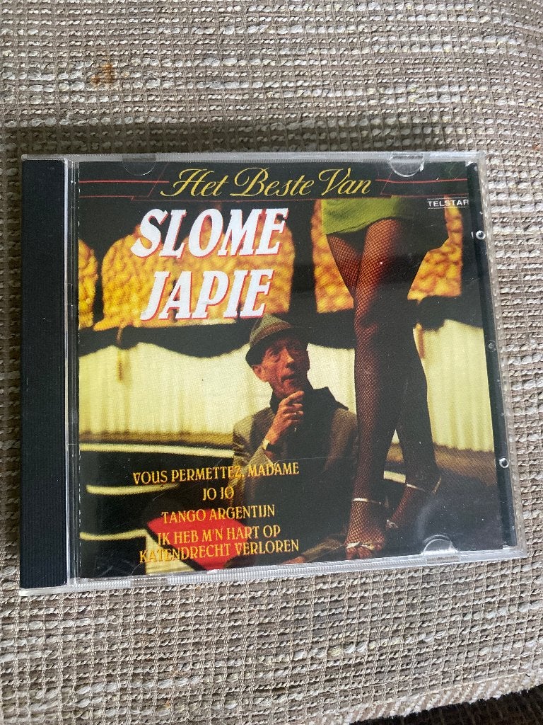 Het Beste Van Slome Japie CD - Volksmuziek, Gebruikt, Ophalen of Verzenden, Volksmuziek, Inclusief doosje