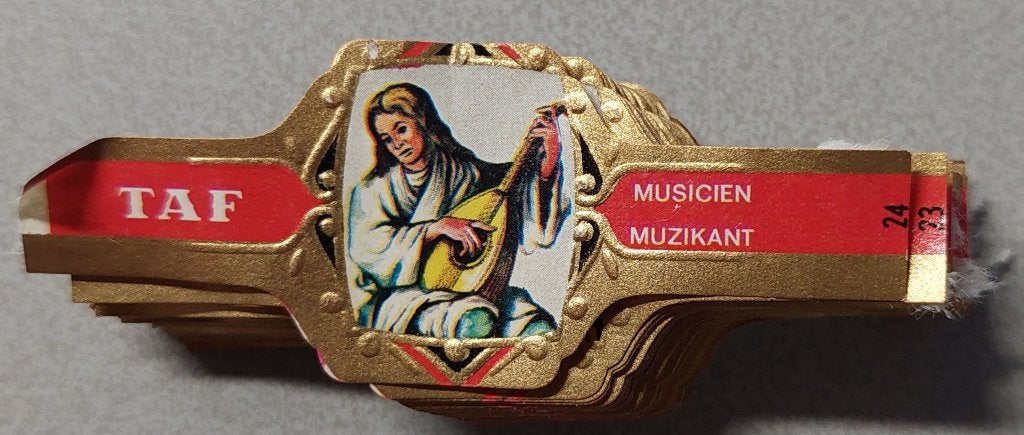 Sigarenbandjes, Ophalen of Verzenden, Gebruikt, Sigarenbandjes