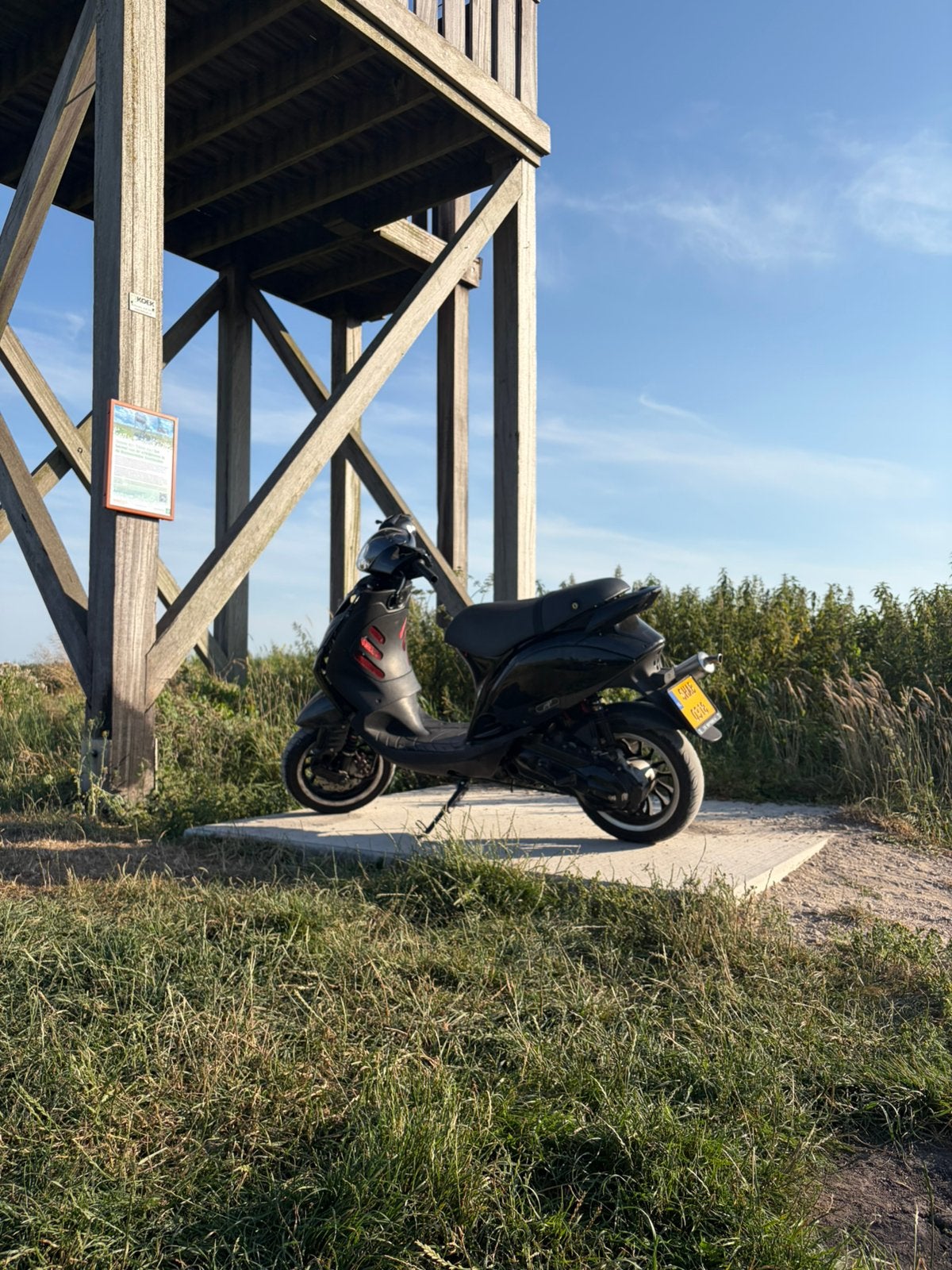 Zip 172lc stage2, Fietsen en Brommers, Scooters | Piaggio, Ophalen, Zo goed als nieuw, Benzine, Zip